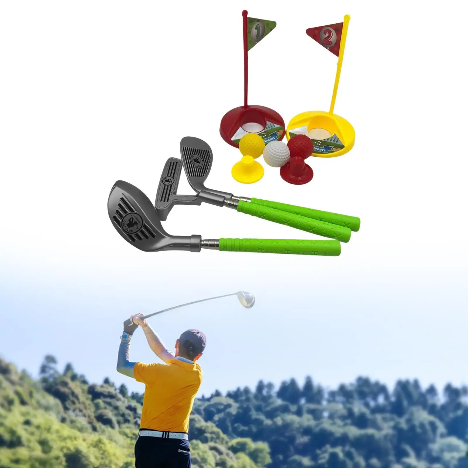 

Indoor Golf Toy Set Sports Game for Children for Indoor Ball Toys Garden