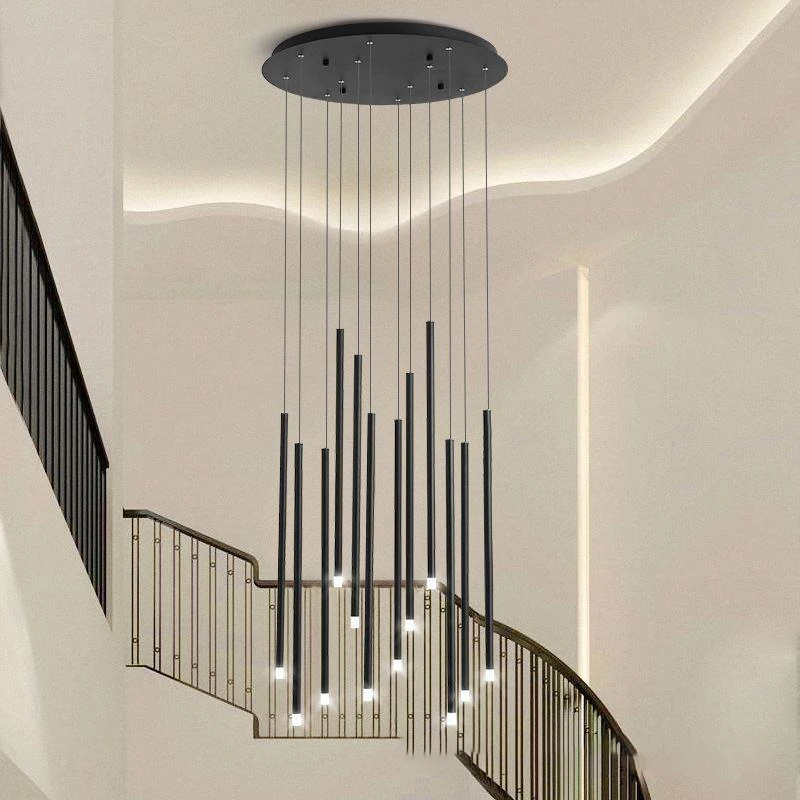 Modern chandeliers, stairway chandeliers, living room chandeliers, indoor lighting fixtures