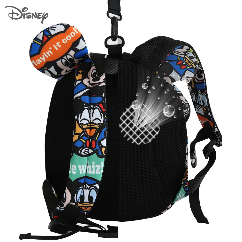 Disney-arneses de bebé con correas, mochila de felpa para caminar, bolsa antipérdida, equipo de actividad de seguridad, mochilas escolares para niños