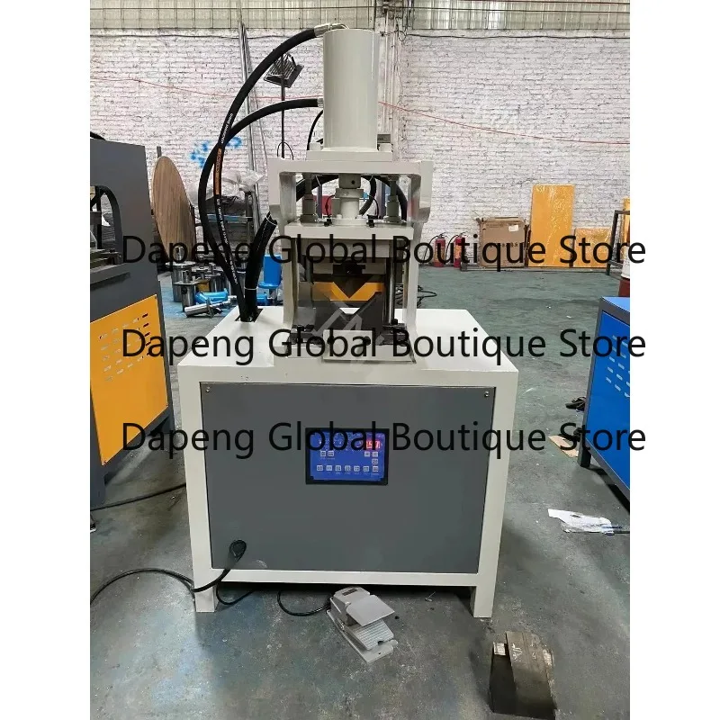 Hydraulic Round Pipe Angle Notching Punching Equipment Stainless Steel Tube Frame Processing Machine