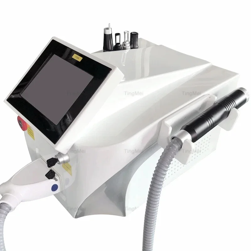 

Portable Laser Pico ND YAG 1064NM 532nm Eyebrow Q Switch Picosecond Tattoo Removal Machine 2024