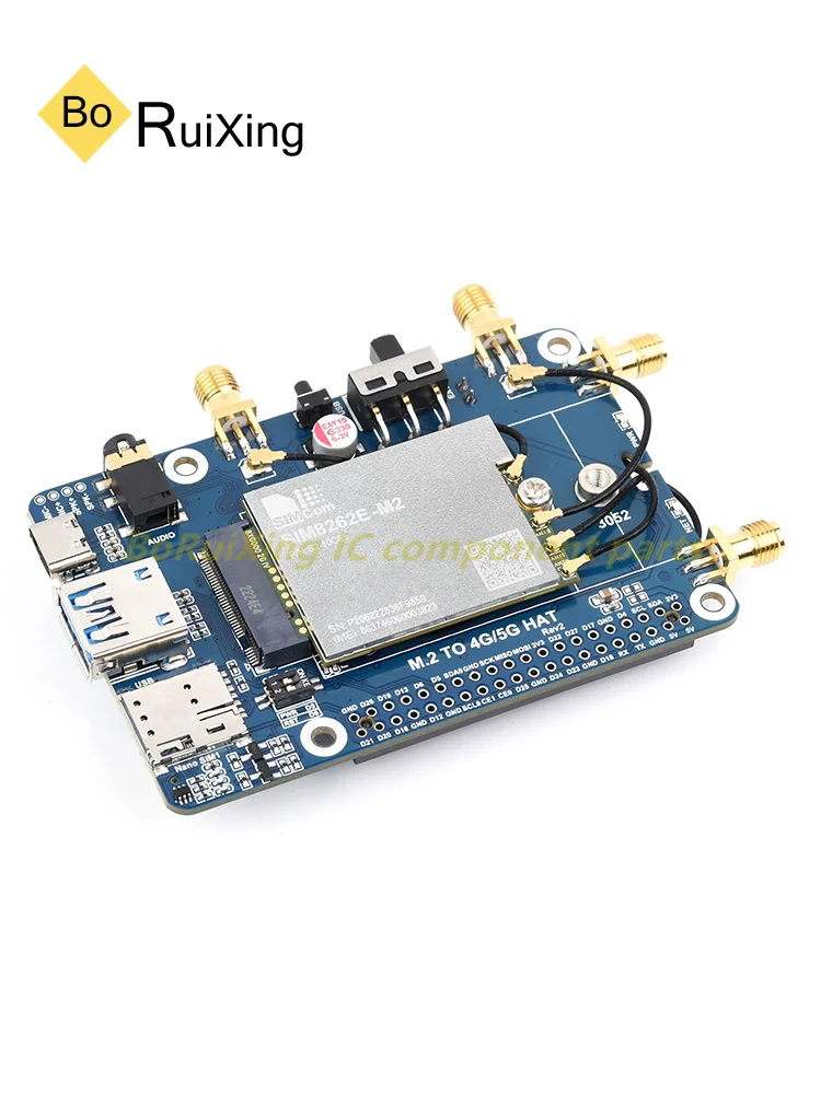 1PCS/LOT SIM8262E-M2 3G 4G 5G Communication Expansion Board Module With Housing