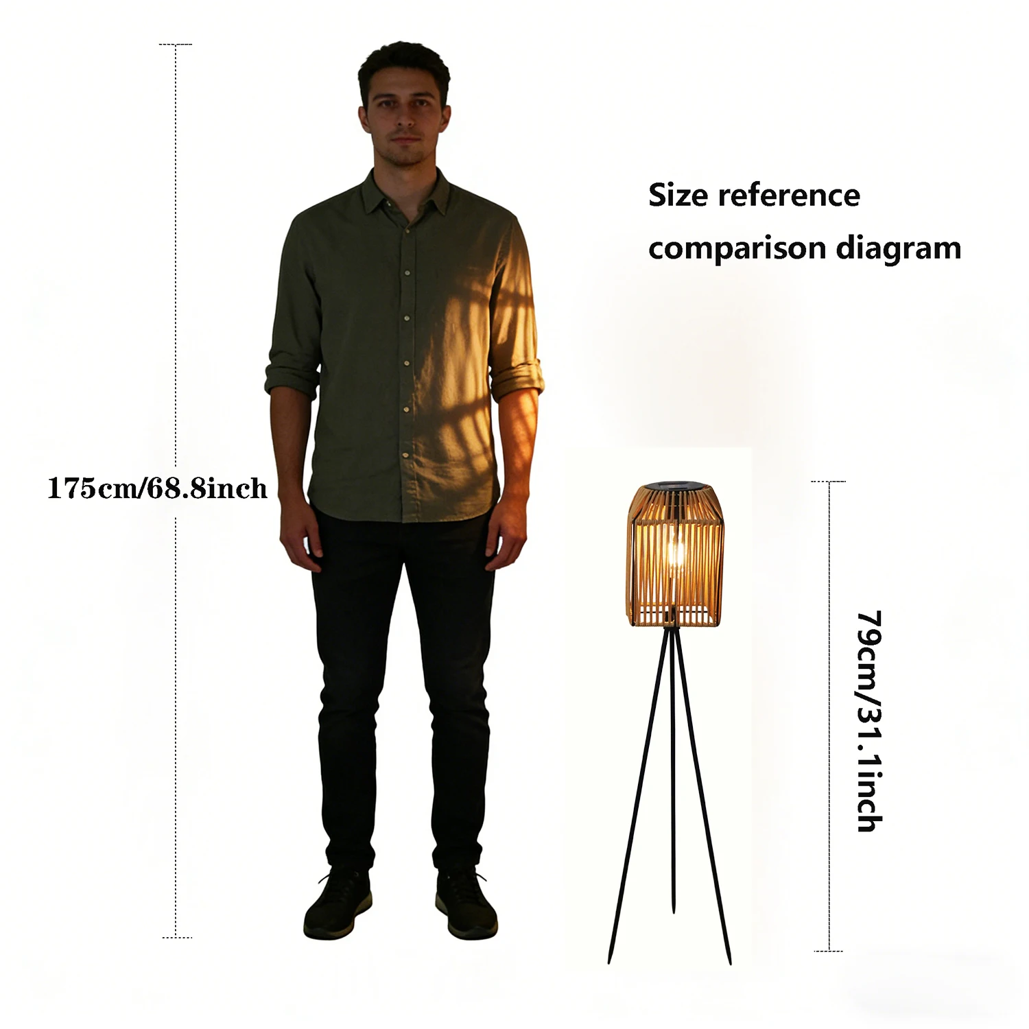 1 штука винтажного напольного – обзор и цена Floor Lamp Arched