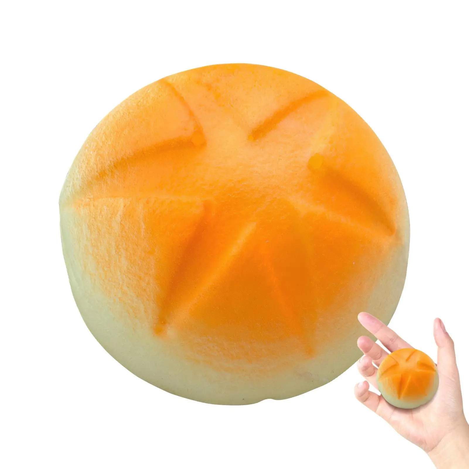 Jouet sensoriel à presser pour enfants, gadget de relaxation doux en forme de pain, jouet anti-stress pour enfants et adultes, salle de classe