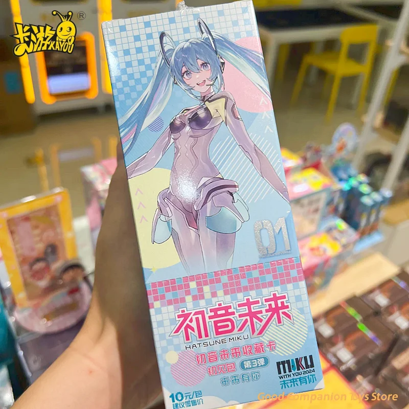 

Genuine KAYOU Hatsune Miku Initial Series Vol.3 Card Whole Box SE BP SP Exquisite Card Anime Collection Card Toy Gifts