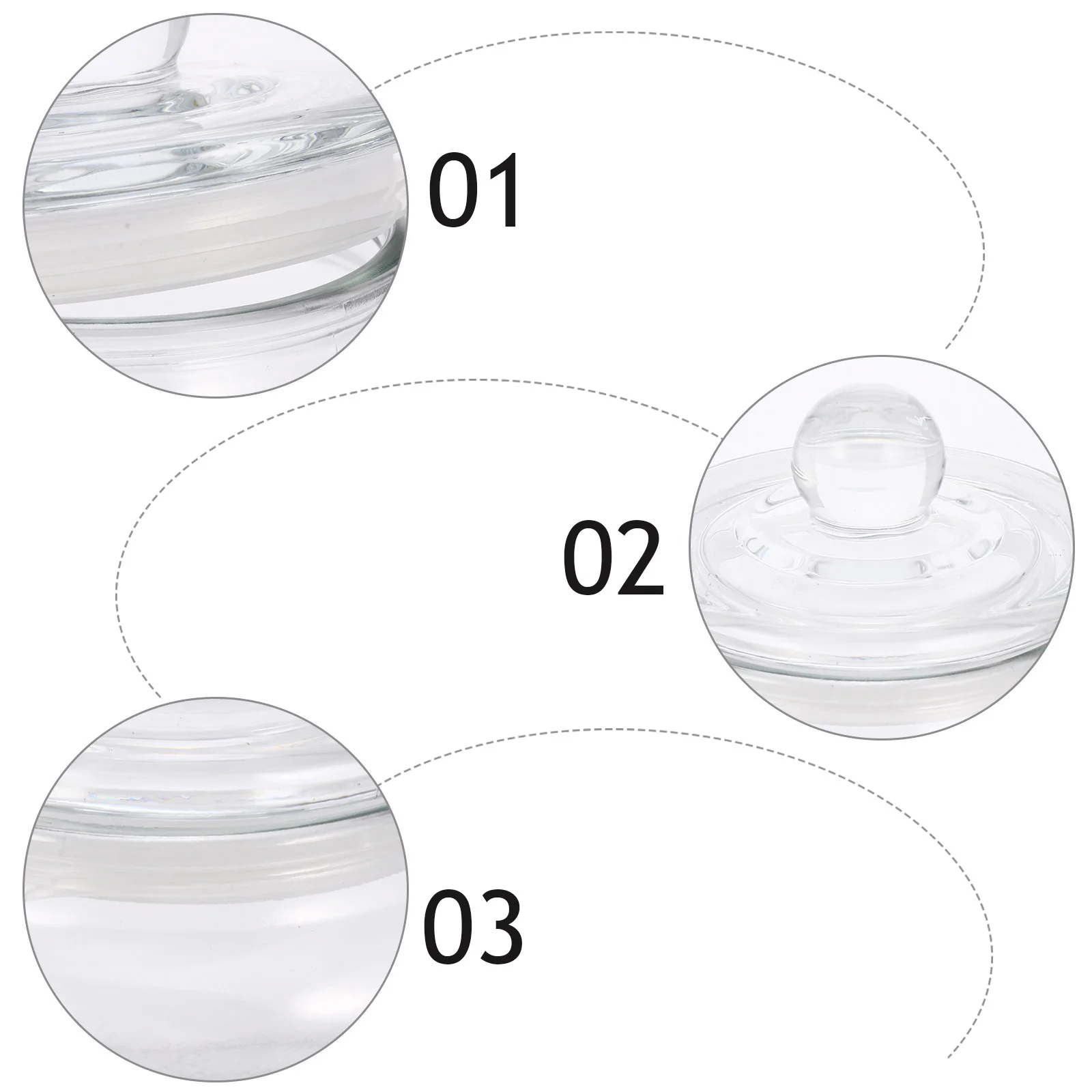 

Transparent Glass Storage Jar Airtight Canister for Kitchen Food Storage Coffee Beans Tea Cereals Nuts Honey