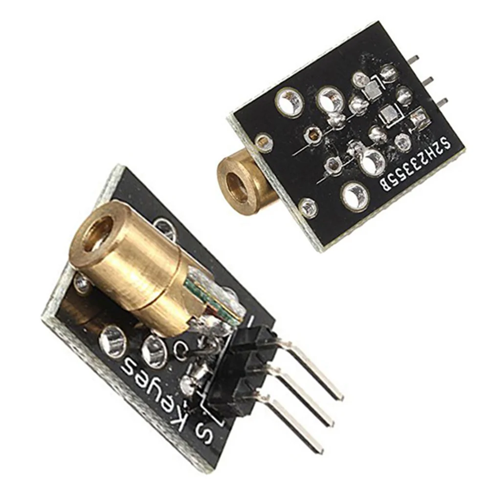 Ky-008 وحدة إرسال الصمام الثنائي 650nm 5V رئيس للتحكم في سرقة ديود الارسال الاستشعار متوافق Avr