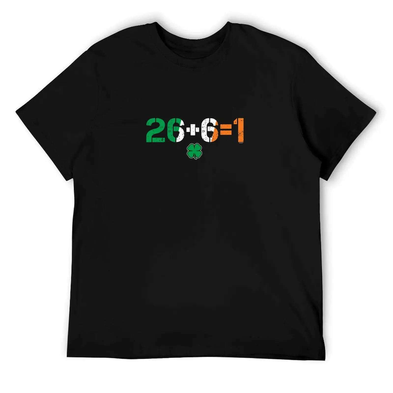 

26+6=1 United Ireland T-Shirt mens graphic t shirts t shirts for man cotton soft t shirts for man graphic tees T-Shirt
