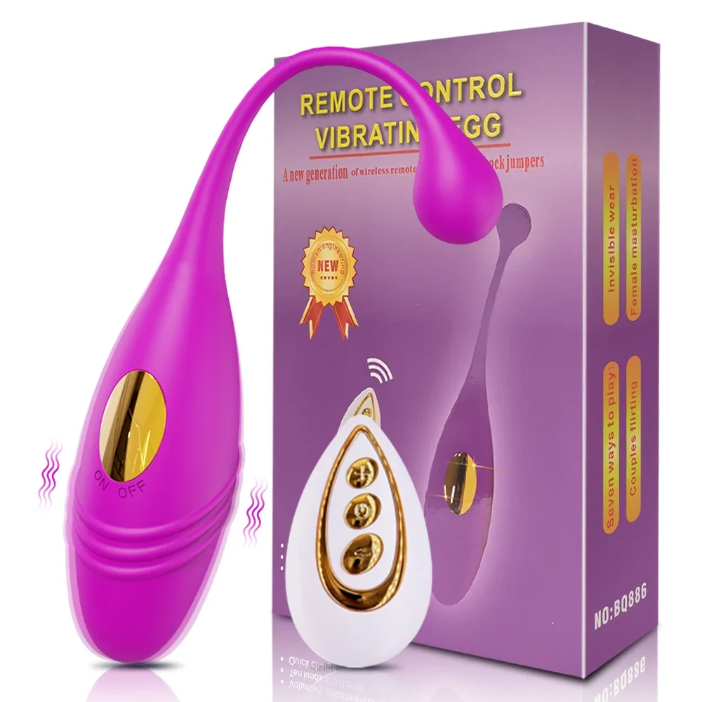 

Wireless Vibrating Love Egg Remote Control Sex Toys for Women G-Spots Clitoris Stimulator Vaginal Balls Female Goods for Adult