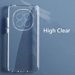 For Honor Magic7 Simple Slim Soft TPU Clear Transparent Phone Case  For Honor Magic7 Pro Magic 7 Pro 5G Cover Fundas Capa