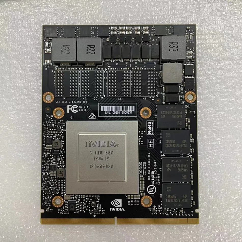 Recensione e valutazione del componente per scheda grafica NVIDIA GP106 per laptop