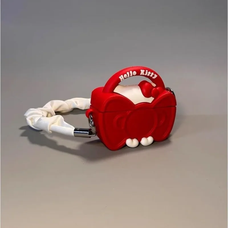 Casing Pelindung Sanrio Hello Kitty Kreatif Kartun Lucu Kawaii untuk Airpods Pro2 3, Perlengkapan Anime, Casing Pelindung Headset, Hadiah