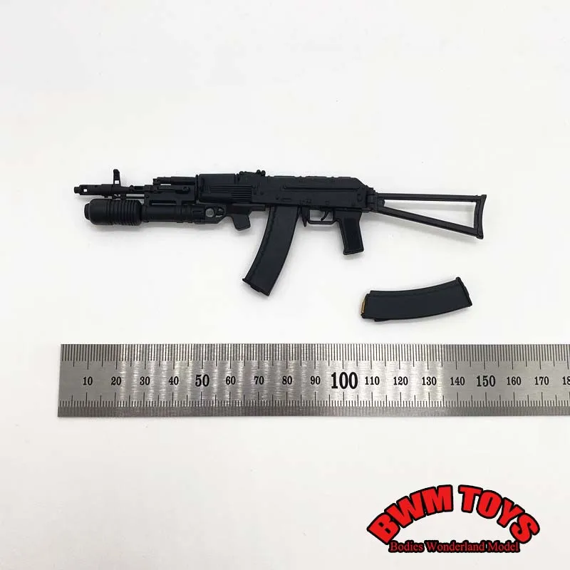 Montage pistole im Maßstab 1/6 Modell ump ak74 famas israeli galil Sturmgewehr Plastik waffen spielzeug für 12 ''männliche Soldat Action figur