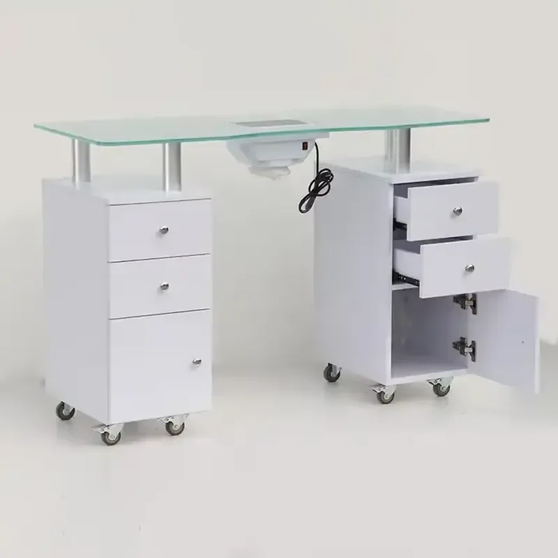 Classic Hot Sale Popular Professional High Quality Salon Furniture Premium Nail Art Table for Nail Salon Nail Salon