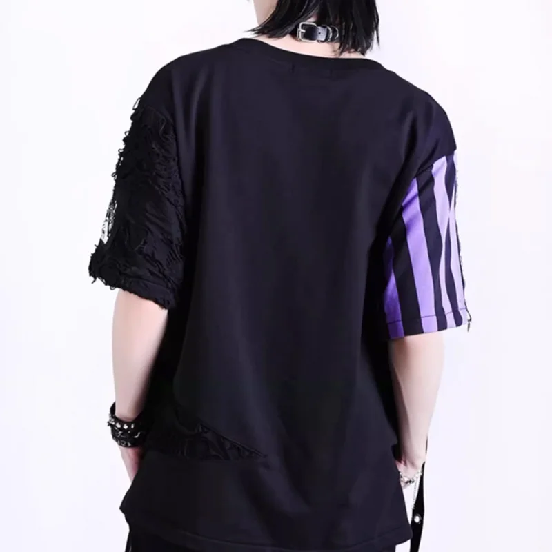 2025 Estate giapponese y2k Kill Matt Rock Punk Chain Donna Top Neutro T-shirt a maniche corte da uomo top vestiti