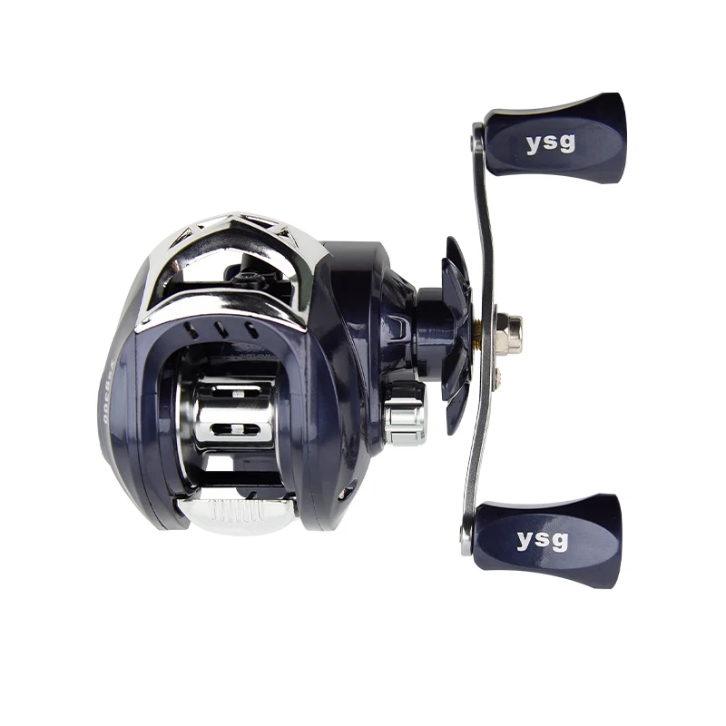 Carrete Baitcasting agua salada alta velocidad recogida derecha - imagen 2