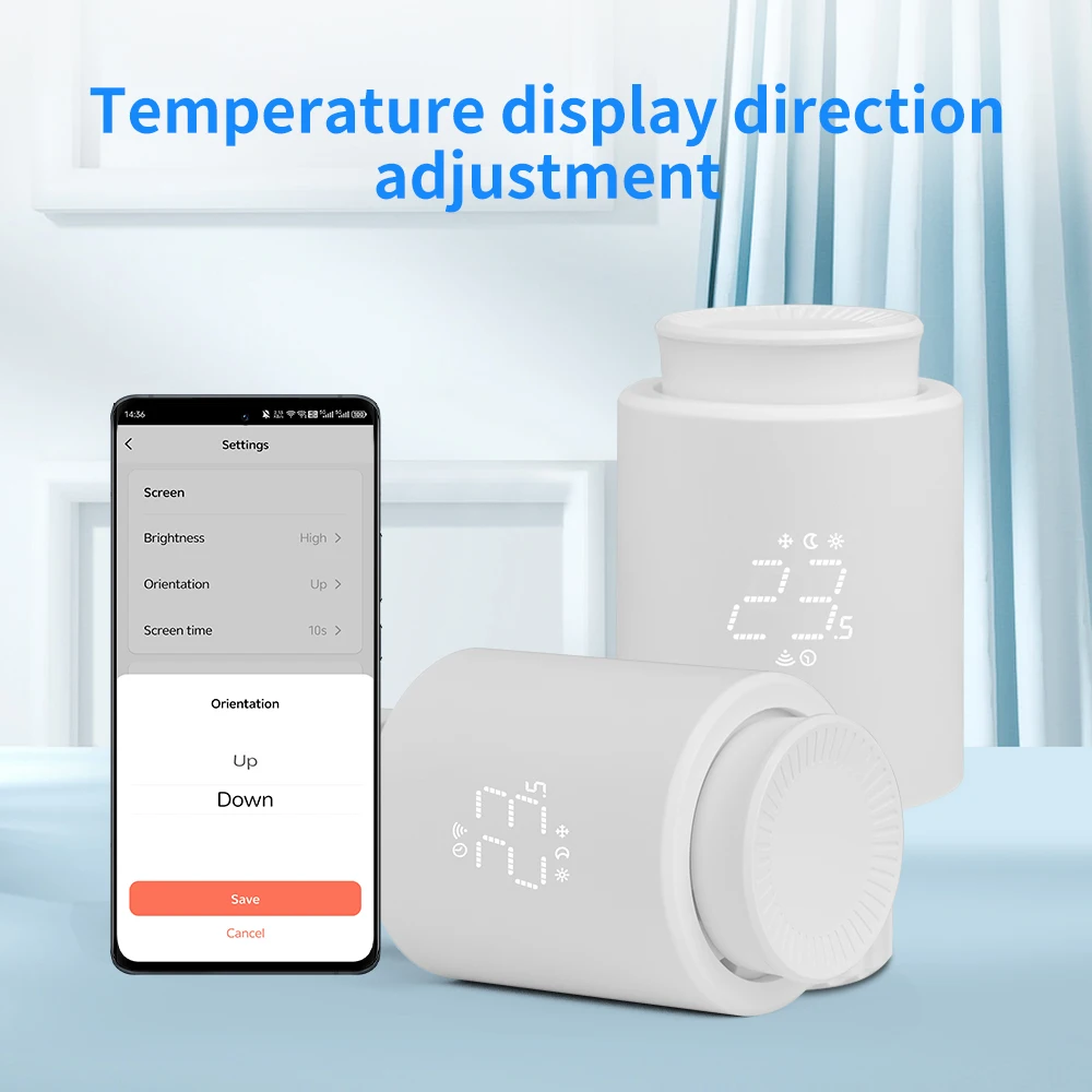 Zigbee Temperature Sensor Tuya Smart Radiator Thermostat Valve Smart Life Control Compatible Alexa And Google Home