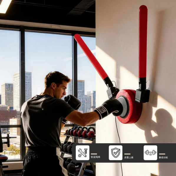 Electric Boxing Reaction Target Speed Ball Wall Target Sandbag Trainer Fitness No Punching Spot Quick Shipping