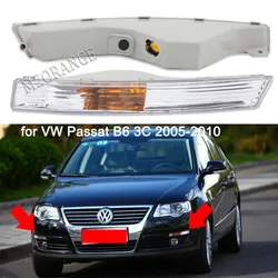 Car Front Bumper Turn Signal Lamp for VW Passat B6 3C 2005-2010 Turn Signals for Volkswagen Magotan Indicator Light Accessories