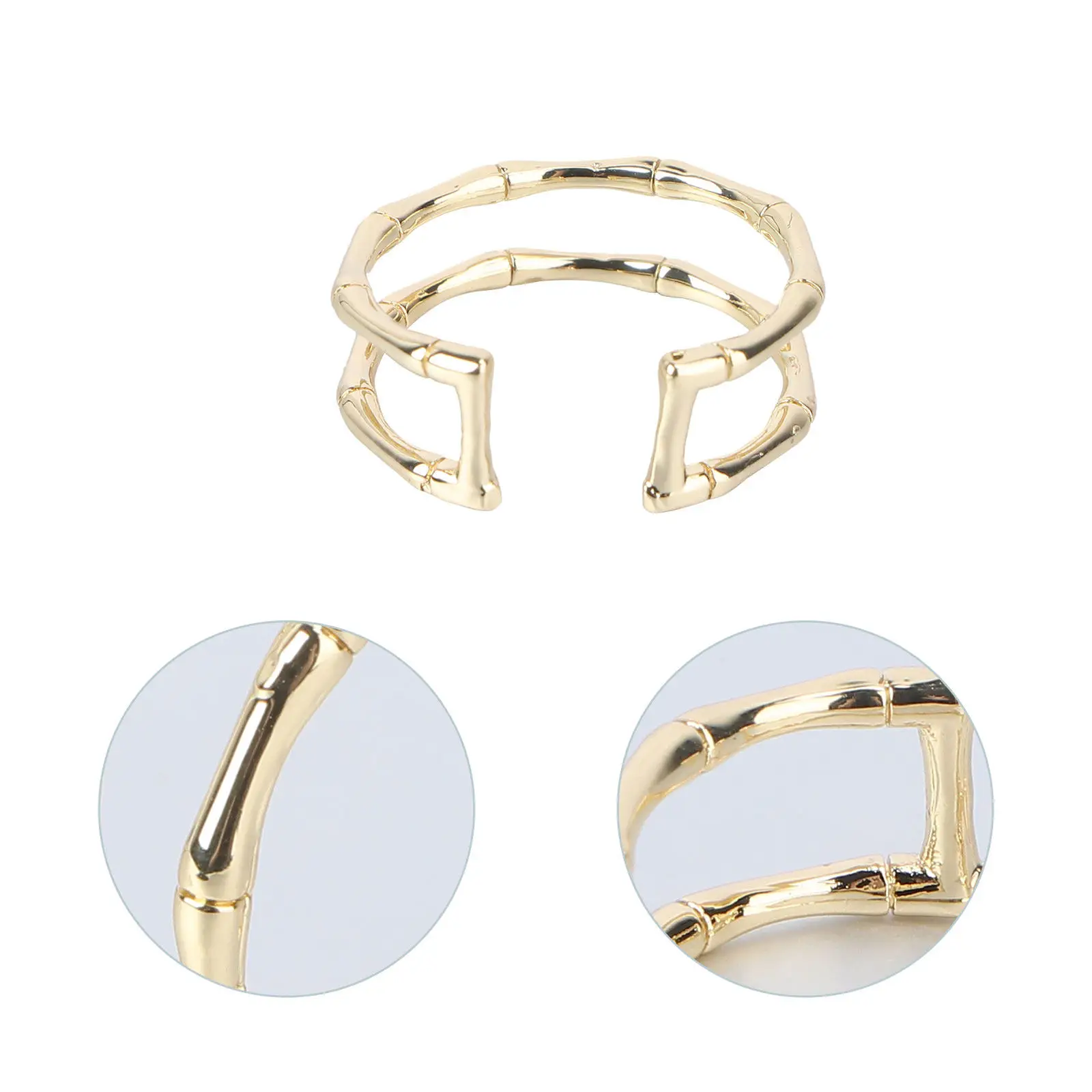 1Pcs Opening Finger Ring Fine Workmanship Simple Ring for Women Trendy Index Finger Jewelry Elegant Daily Party Occasion