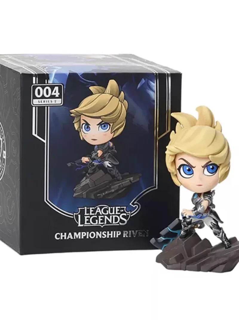 Original LOL League of Legends Riven/the Exile Game Anime Action Figures Collectible Ornaments Model Toys Gift