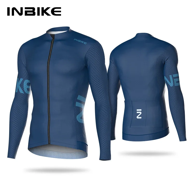 

INBIKE Men s Bicycle Jersey Long Sleeve Road Cycling Jersey for Men Spring Autumn Biker Shirts Top For Riding MTB Bike Clothing