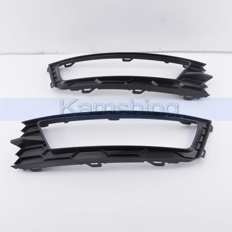 CAPQX For Skoda Rapid 2014 2015 2016 2017 2018 Front Bumper Fog Light Fog Lamp Frame Cover with Cable Wiring Harness Assembly