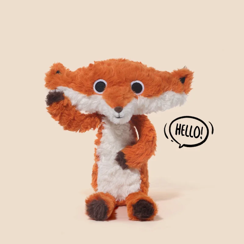 Peluche de zorro de dibujos animados de 40/16cm, muñeco de peluche de zorro Kawaii, almohada, llavero de zorro, colgante para mochila, decoración del hogar, regalo para niños
