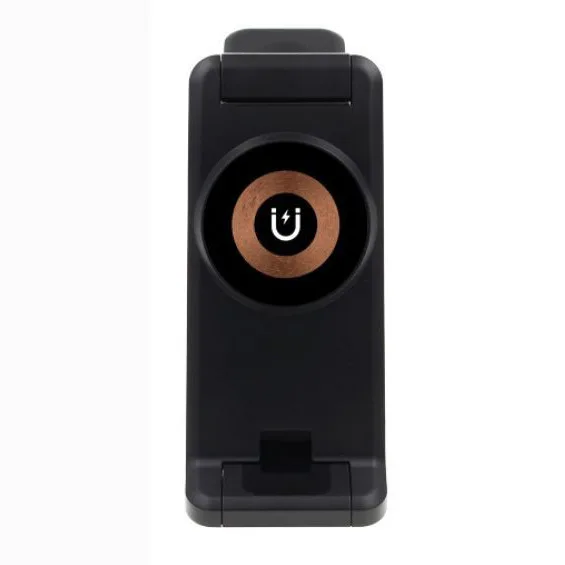 Fast 15W wireless charger foldable and magnetic 3 in 1 for iPhone and For Airpods for clutter charging at home or work