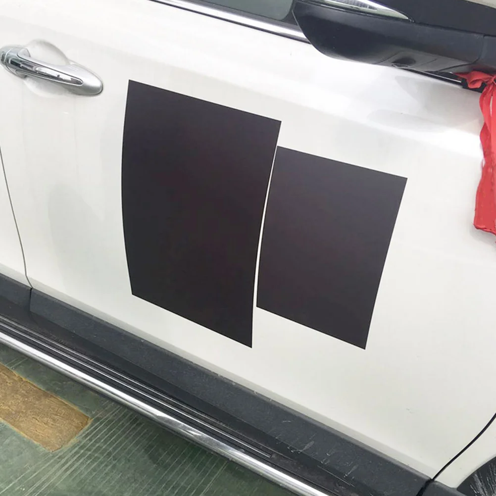 5개 자석 고무 시트 DIY 자석 재료 접착 블랙 유연 스트립 냉장고 자동차 장식용