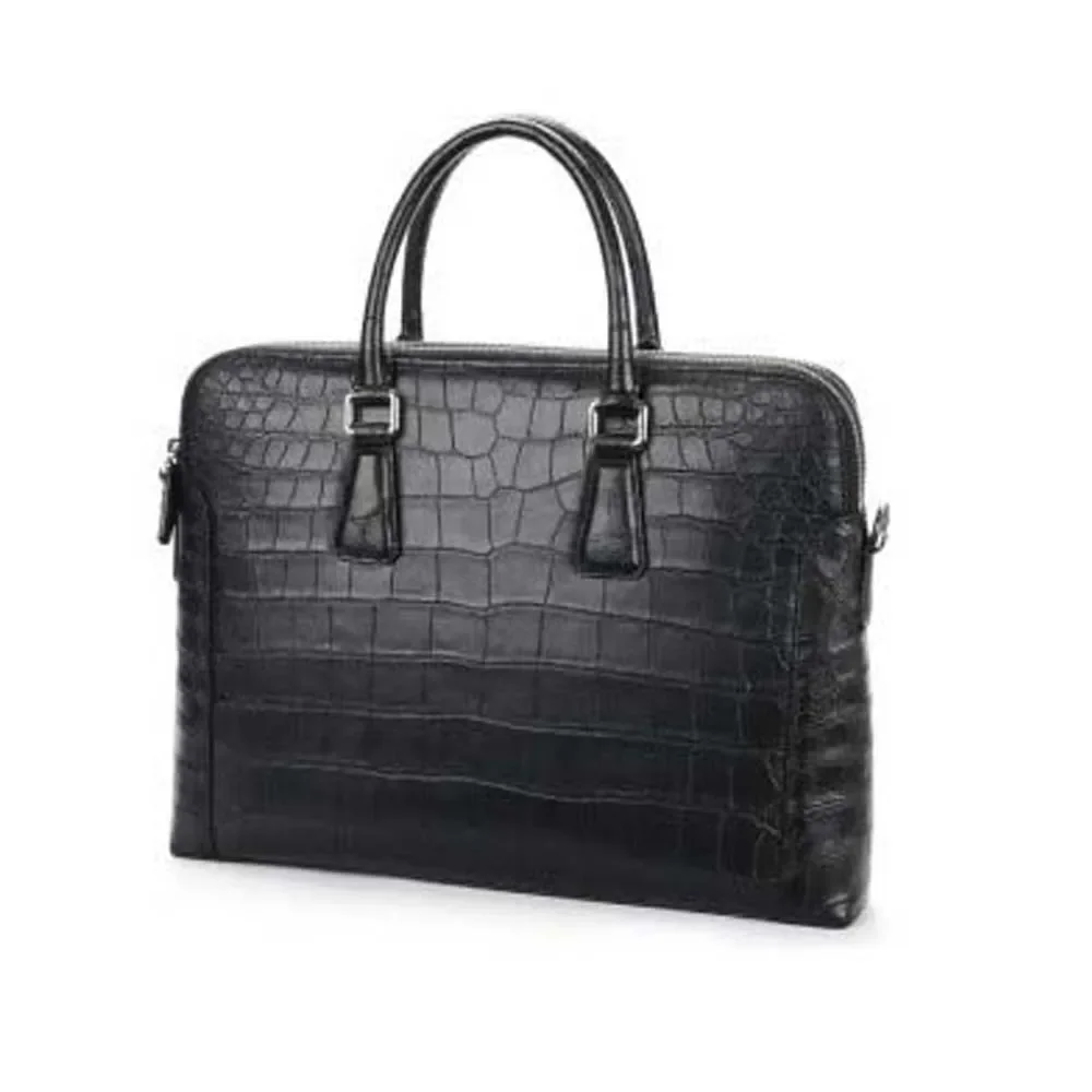 madun crocodile bag men briefcase  male  business  handbag fashion men handbag