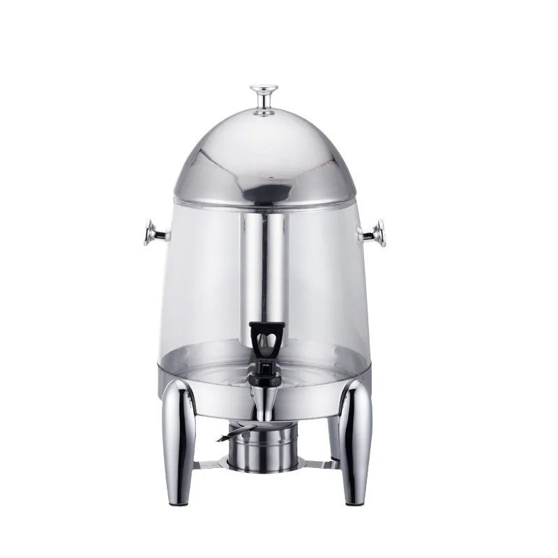 Commercial Beverage Machine Hotel Buffet PC Beverage Bucket Milk Tea Coffee Ding Electric Heating Stainless Steel 12L Juice Ding