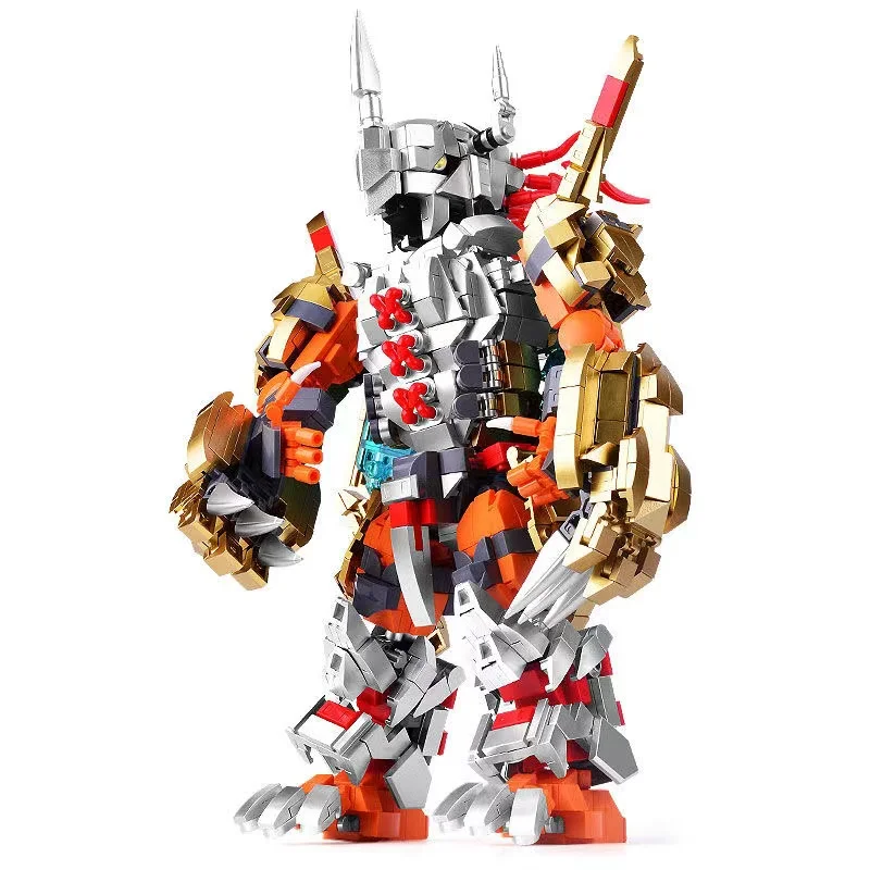 Digital Monster Adventure Model Building Blocks Brick Kit Digimon War Greymon Agumon Figure Set Cartoon Toy For Children Gift