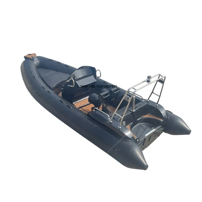 

Patrol 19ft RIB 580 Fiberglass Hull Hypalon Orca PVC Inflatable RIB Boat With Suspension Seat