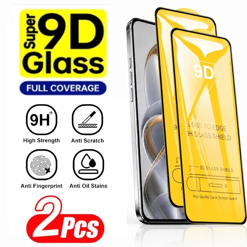 

2Pcs Full Cover Tempered Glass for Samsung Galaxy A15/A16/A17/A25/A26/A27/ Screen Protector for Samsung A35/A36/A37/A55/A56/A57