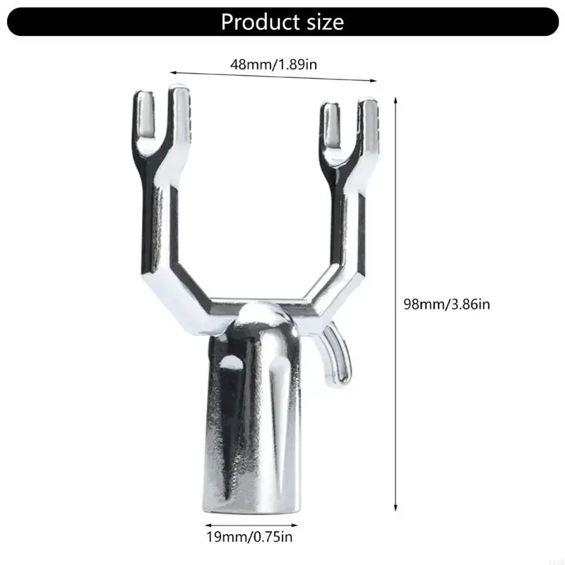 20pcs 알루미늄 Y 지점지지 브래킷 부식성 정원 스테이크 목발 과일 트리를위한