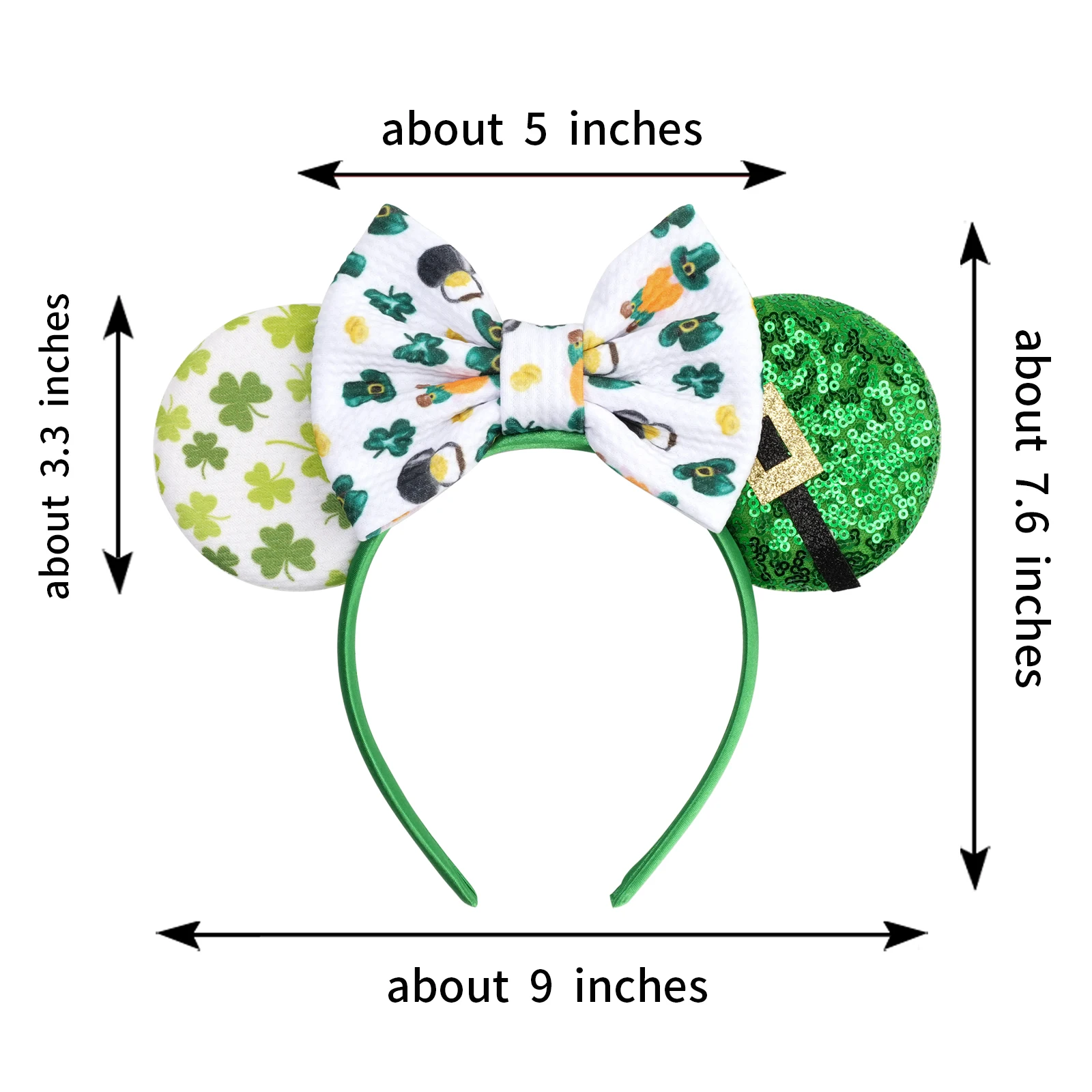 Disney Maui Hook Headbands for Girls Mickey Mouse Ears Hair Accessories Women Cosplay Moana Hairbands Kids Leaves Shell Headwear view 6