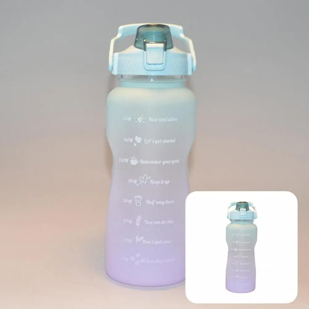 Drink Jug Plastic Water Flask Food Grade Easy Use  Reliable Ergonomic Design Drink Flask