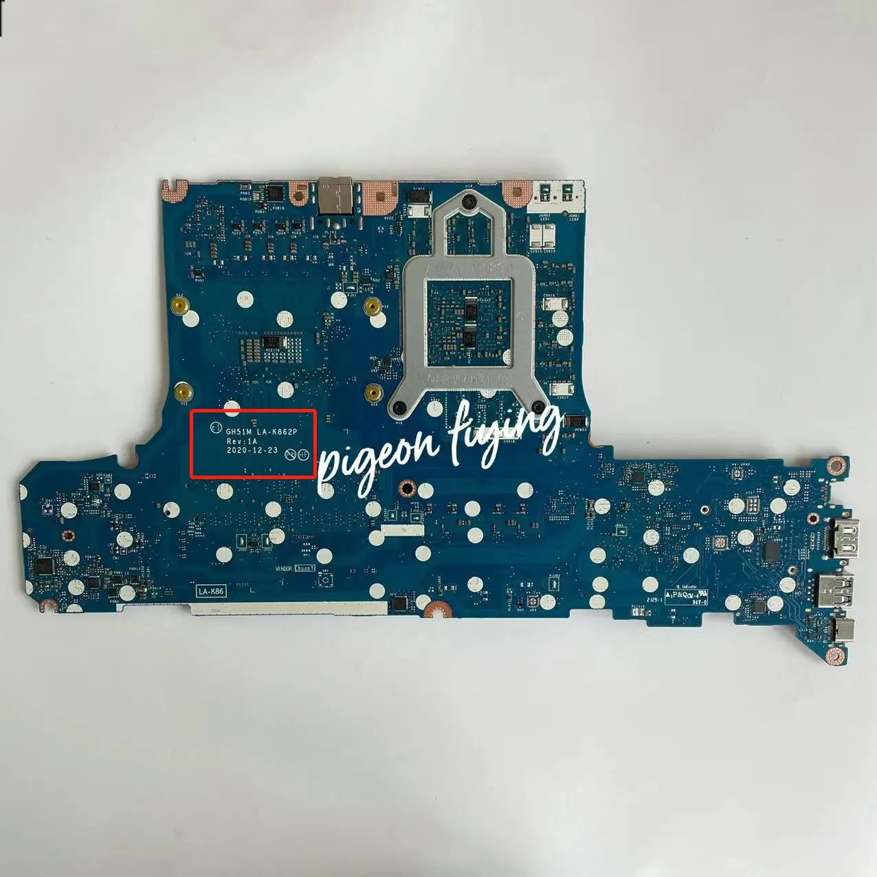 for Acer Predator PH315-53-71HN Laptop Motherboard CPU:I7-10750H SRH8Q GPU:GN20-E3-A1 (RTX3060) 6G GH51M LA-K862P  Test OK