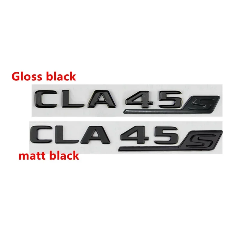 CLA 45S Trunk Emblem Badge Stikcer Letters for Mercedes Benz W117 X117 C117 CLA45 S CLA45S  AMG