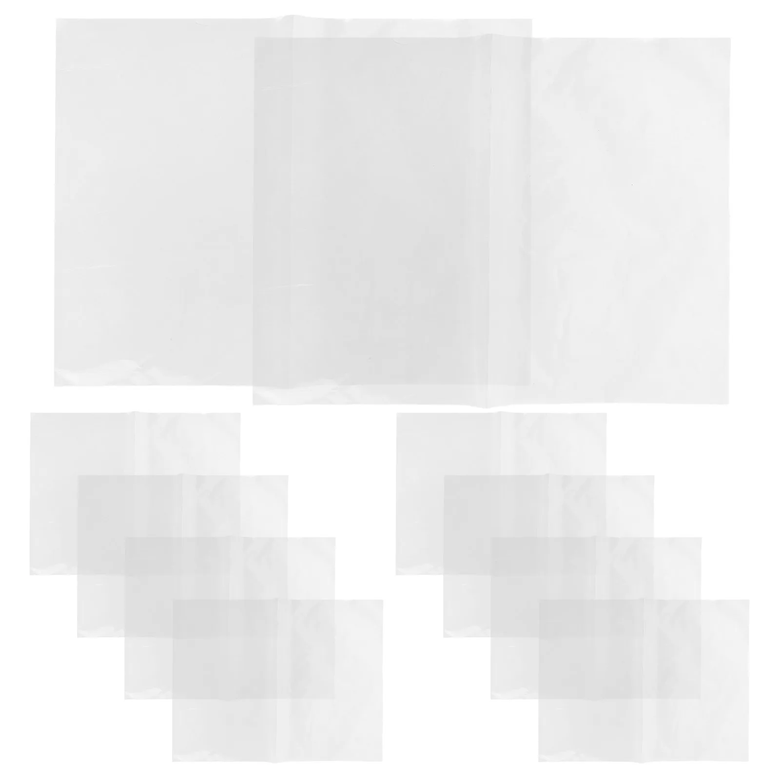 10pcs 10 Sheets Cellophane Film Semi-Permeable Membrane Osmosis Experiments Lab Equipment Science Teaching -Safe Biology