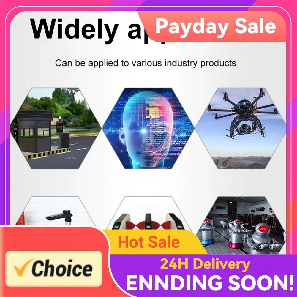 OV9732 Camera Module Board 720P 1MP USB Camera Module 1280x720 60/72/100/160/180 Degree Adjustable for Face Recognition Projects