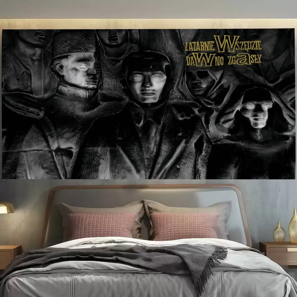 

Rapper T-Taco H-Hemingway Flag Decoration Outdoor Picnic Party Home Camping Party Art Hanging Banner