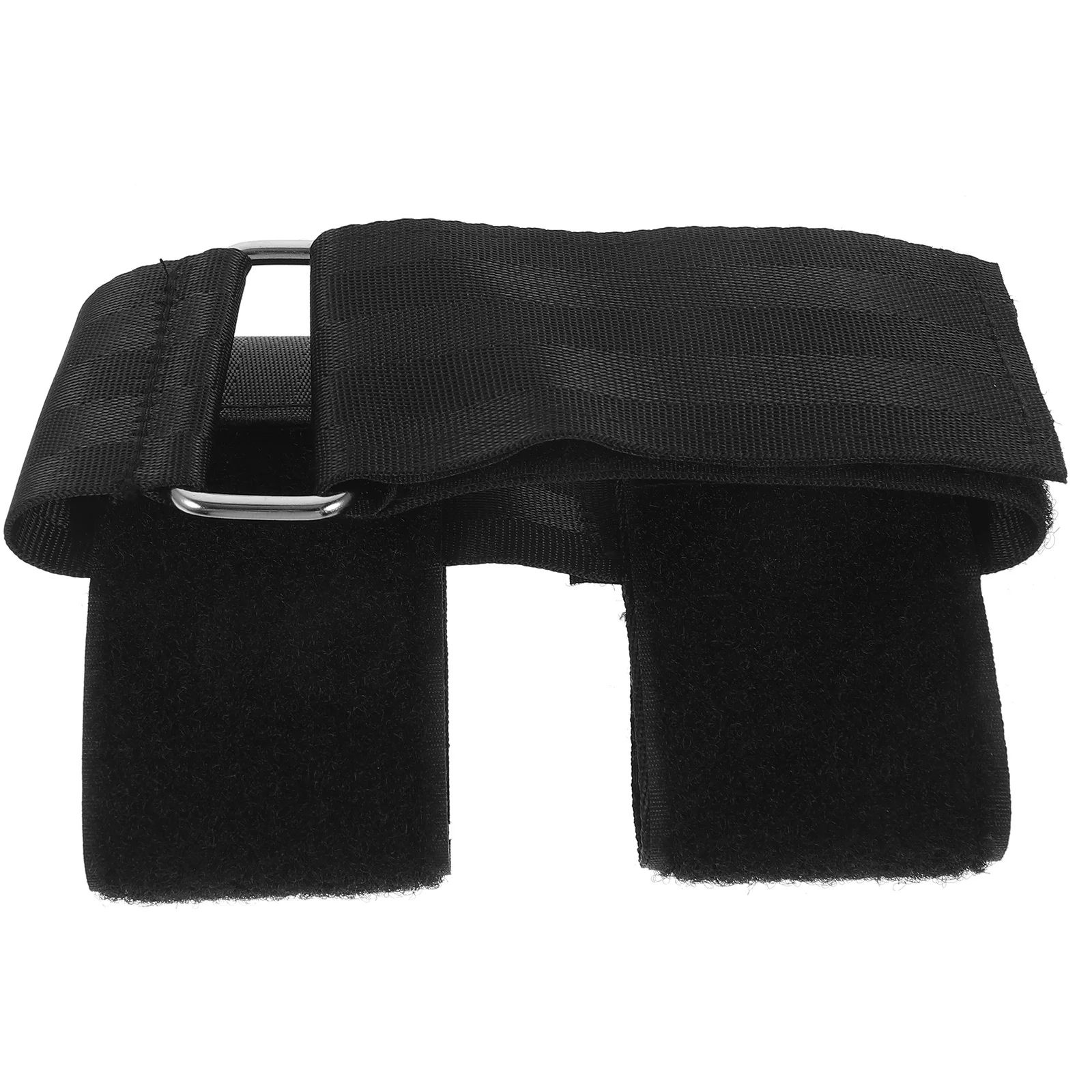 

2Pcs Gym Foot Strap Adjustable Nylon Aluminum Alloy Foot Wrap Workout Fitness Equipment Dumbbell Attachment for Leg Training