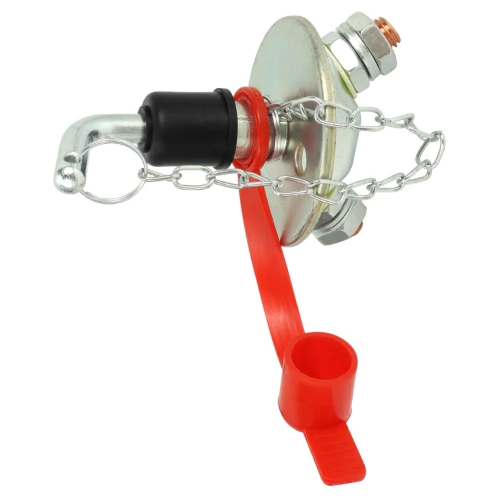24V 75A For Battery Disconnect Switch With Chain For Automotive 2-Path Battery Cut-off Switch With Chain Kit Power Switch