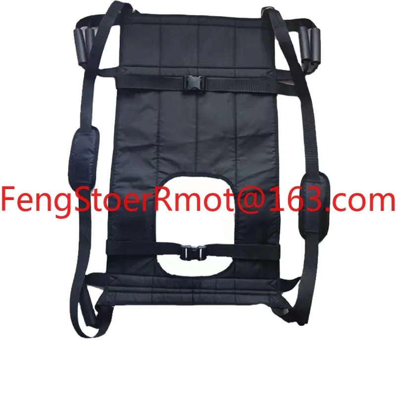 Safety harness assisted elevator, stairs, skateboard, wheelchair, safety belt