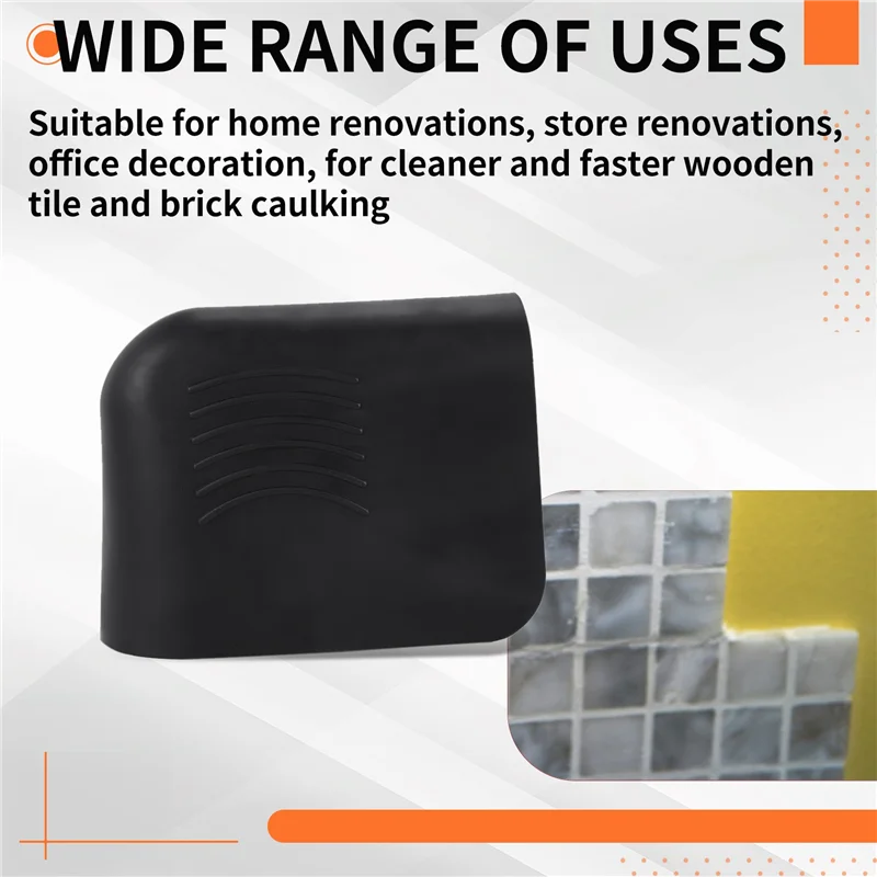 UISN 3 stks Caulking Finisher, Caulking Finisher Grout Schraper Hand Caulk Tool, Kit Grout Afwerking Tool