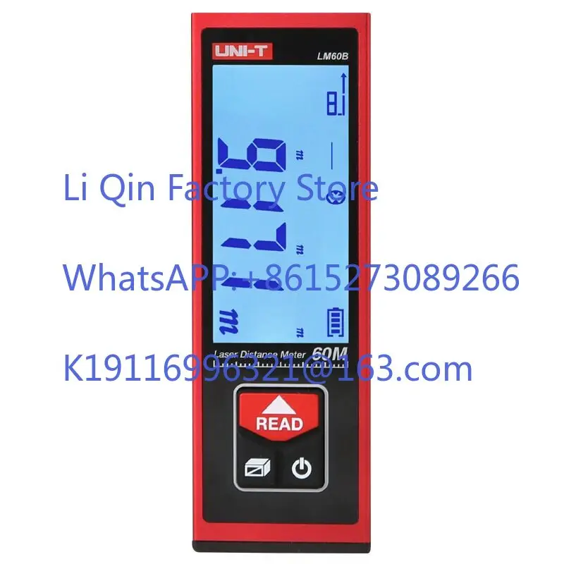 Handheld  rangefinder 100m infrared electronic ruler high-precision distance measuring instrument measuring room project