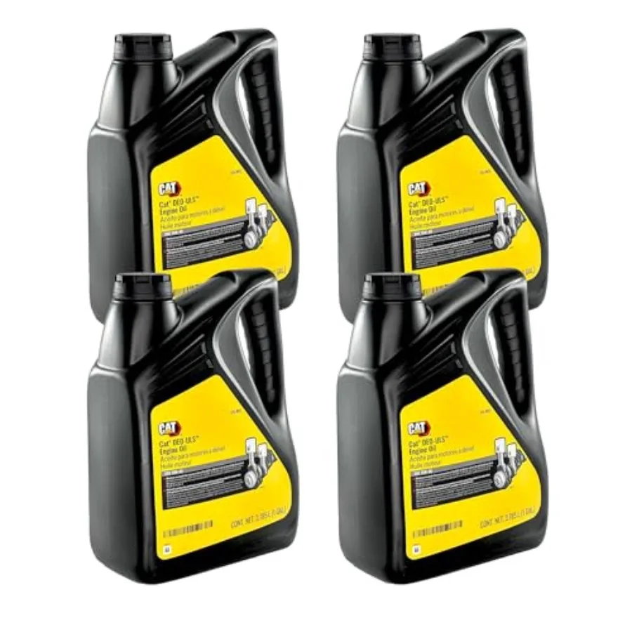 زيت المحرك DEOULS 15W40 للمركبات عالية الأداء سعة 1 جالون لكل علبة حاوية مكونة من 4 قطع مثالية للمحركات شديدة التحمل والمتطرفة #1