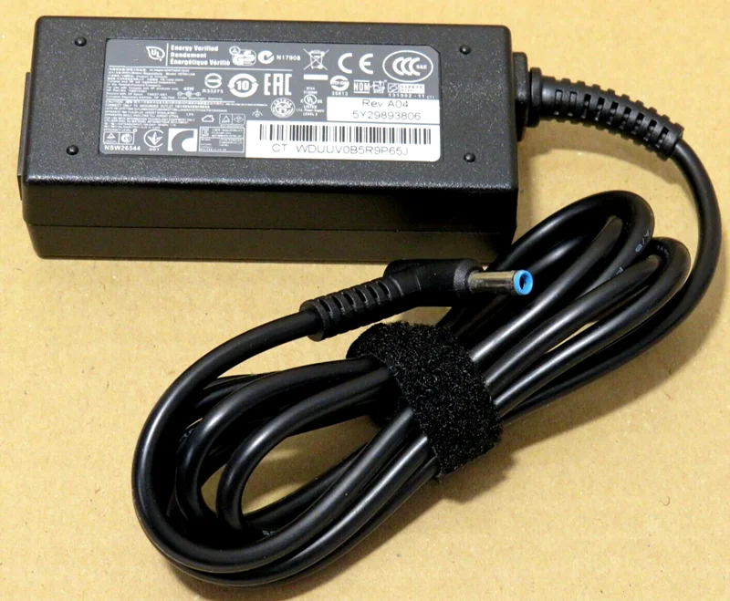 Genuine HSTNN-LA40 740015-001 19.5V 2.31A 45W Blue Tip AC Adapter Charger for HP ProBook 650 G2 Notebook PC TPN-LA04 HSTNN-CA40